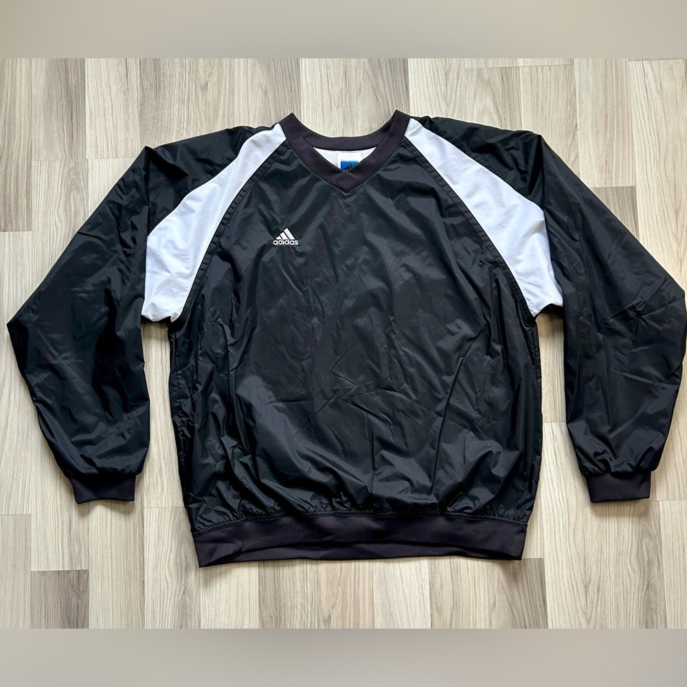 Vintage Adidas Pullover Windbreaker Jacket Men’s XL.